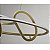 PENDENTE LED JEDA 83W 3000K OURO CHAMPAGNE - Imagem 4