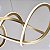 PENDENTE LED WYNA 79W 3000K OURO CHAMPAGNE - Imagem 5