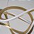 PENDENTE LED WYNA 79W 3000K OURO CHAMPAGNE - Imagem 7