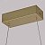 PENDENTE LED WYNA 79W 3000K OURO CHAMPAGNE - Imagem 4