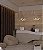 PENDENTE LED WYNA 79W 3000K OURO CHAMPAGNE - Imagem 3