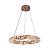 PENDENTE LED KAZY 53CM 24W 3000K OURO BRILHO - Imagem 1