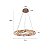 PENDENTE LED KAZY 53CM 24W 3000K OURO BRILHO - Imagem 2