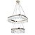PENDENTE LED CRISTAL STENNA 40/60CM 47W 3000K OURO BRILHO - Imagem 3