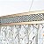 PENDENTE LED CRISTAL STENNA 40/60CM 47W 3000K OURO BRILHO - Imagem 5