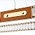 PENDENTE LED CRISTAL GULTY 30*96CM 40W 3000K OURO BRILHO - Imagem 6