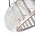 PENDENTE LED WAVY 80CM 100W 2700K OURO CHAMPAGNE - Imagem 5