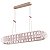 PENDENTE LED WAVY 60W 2700K OURO CHAMPAGNE - Imagem 3