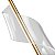 PENDENTE LED RUBAN 9W 2700K DOURADO - Imagem 4