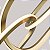 PENDENTE LED ZENA ORI 42W 3000K OURO CHAMPAGNE - Imagem 5