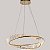 PENDENTE LED CRISTAL LEZIE 60CM 49W 3000K OURO BRILHO - Imagem 1