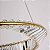 PENDENTE LED CRISTAL LEZIE 60CM 49W 3000K OURO BRILHO - Imagem 3