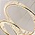 PENDENTE LED CRISTAL LEZIE 40+60CM 71W 3000K OURO BRILHO - Imagem 3