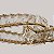PENDENTE LED CRISTAL LEZIE ORI C/115CM 68W 3000K OURO BRILHO - Imagem 3