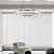 PENDENTE LED WIDA 66CM 45W 3000K OURO CHAMPAGNE - Imagem 4