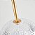 PENDENTE LED LUSE 21W 2700K OURO CHAMPAGNE - Imagem 6