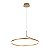 PENDENTE LED ZIER 60CM 28W 3000K DOURADO - Imagem 3