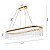 PENDENTE LED GOULI 30* 90CM 36W 2700K OURO BRILHO - Imagem 2