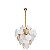 PENDENTE MUSCHE 60CM 18*E14 OURO BRILHO - Imagem 3