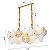 PENDENTE MUSCHE ORI 90CM 11* E14 OURO BRILHO - Imagem 2