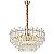 PENDENTE CRISTAL KOINE 60CM 11*E14 OURO BRILHO - Imagem 1