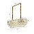 PENDENTE CRISTAL KOINE ON 26* 80CM 12*E14 OURO BRILHO - Imagem 2