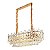 PENDENTE CRISTAL KOINE ON 26* 80CM 12*E14 OURO BRILHO - Imagem 1