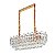 PENDENTE CRISTAL KOINE ON 26* 80CM 12*E14 OURO BRILHO - Imagem 3