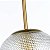 PENDENTE BODAN E27 OURO CHAMPAGN - Imagem 6