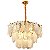 PENDENTE VELLE 60CM 8*E14 DOURADO - Imagem 1