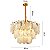 PENDENTE VELLE 60CM 8*E14 DOURADO - Imagem 2