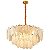 PENDENTE VELLE 80CM 10*E14 DOURADO - Imagem 1