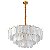PENDENTE VELLE 80CM 10*E14 DOURADO - Imagem 3