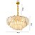 PENDENTE VELLE 80CM 10*E14 DOURADO - Imagem 2