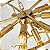 PENDENTE VELLE 80CM 10*E14 DOURADO - Imagem 4