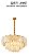 PENDENTE VELLE 80CM 10*E14 DOURADO - Imagem 8