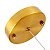 PENDENTE LED MIZA 12W 2700K OURO BRILHO - Imagem 6