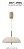 PENDENTE LED BLATT 7W 2700K - Imagem 4