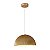 PENDENTE LED CANELI 40CM 25W 3000K DOURADO - Imagem 4