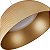 PENDENTE LED CANELI 40CM 25W 3000K DOURADO - Imagem 5