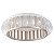PLAFON LED WAVY 60CM 52W 2700K OURO CHAMPAGNE - Imagem 3