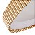 PLAFON LED RIVY 65CM 36W 3K/4K/6,5K DOURADO - Imagem 5