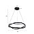 PENDENTE LED EUNI ODI 60CM 58W 3000K PT - Imagem 2