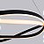 PENDENTE LED EUNI ODI 60CM 58W 3000K PT - Imagem 4