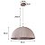 PENDENTE LED CANELI 60CM 35W 3000K FENDI - Imagem 2