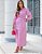 VESTIDO SENSAÇÃO CHEMISE LONGUETE PINK - Imagem 1