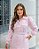 VESTIDO SENSAÇÃO CHEMISE LONGUETE ROSA CLARO - Imagem 1