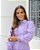 VESTIDO SENSAÇÃO CHEMISE LONGUETE LILÁS - Imagem 2