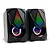 Caixa de som 2.0 gamer 12W RMS RGB SP951 - Imagem 1