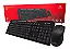 Kit teclado e mouse USB KT-100BK C3 Tech - Imagem 1